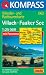  : Kompass Karten, Villach, Faaker See: Wander- und Bikekarte. Carta escursioni e bike