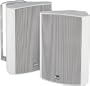 Dual LU50PW 5.25-Inch 2-Way Indoor/Outdoor Satellite Speakers, White (Pair)
