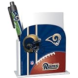 St. Louis Rams Stationery Desk Caddy with Matching Ballpoint Grip Pen - NFL (12019-QUZ)