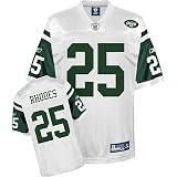 Reebok New York Jets Kerry Rhodes Replica White Jersey