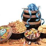 Birthday Treats Gift Tower - Great College Care Package for Birthday Kids Away from Home