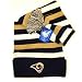 St Louis Rams Toboggan Ski Hat Cap Lid