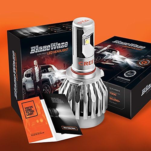 ORA BlazeWaze™ ULTRA BRIGHT LED HEADLIGHTS - 9000 LUMENS - 6500K - 50,000 HOUR LAMP LIFE - CREE - COMPATIBLE WITH: 9004