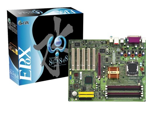 EPoX EP-5PDAJ Mainboard Intel i865PE + ICH5  / Sockel 775 / 800MHz FSB / ATX