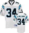 DeAngelo Williams Carolina Panthers WHITE Equipment - Replica NFL YOUTH Jersey