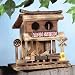 Train Station Wood Birdhouse