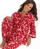 Charter Club Enchanted Forest Two-Piece Flannel Pajama Set