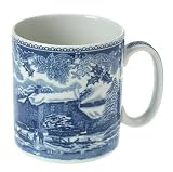 Spode Winter's Eve Blue 9-Ounce Mug