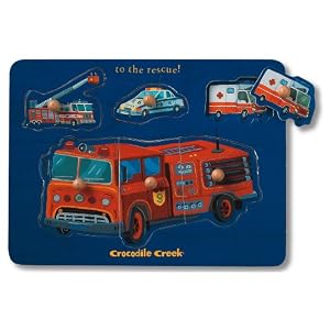 Crocodile Creek To the Rescue Wooden Puzzle