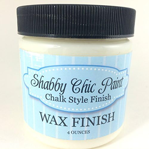 Shabby Chic Paint Chalk Style Finish (Clear Wax Finish)