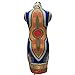 Rumas® Women African Print Dress Casual Straight Bohemia Sleeveless Mini Dresses