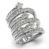 Jewelry - Clear Swarovski Crystal Pave Ring Jewelry - Clear Swarovski Crystal Pave Ring