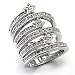 Jewelry - Clear Swarovski Crystal Pave Ring