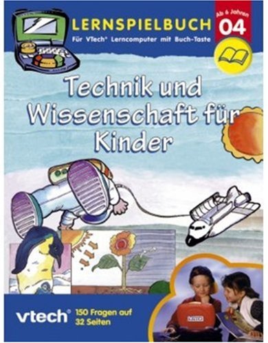 Childrens Toyshop  Spielwaren : VTech 80-27074 - Lernspielbuch Technik und Wissenschaft für Kinder