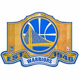 NBA Golden State Warriors 11-by-17 inch Established Wood Sign