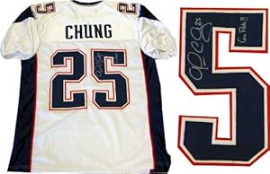 Patrick Chung Autographed Signed New England Patriots White Jersey