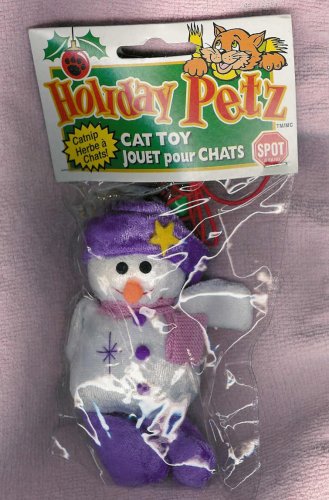 Holiday Petz Catnip Toy - Snowman