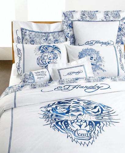 Ed Hardy Tiger Euro Sham