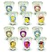 The Simpsons Moe's Tavern Shot Glass Set Of 6