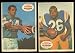 Brad Hubbert & Jack Clancy Topps AFL NFL Football Posters #12 #16