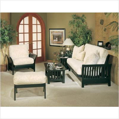 Florenzia Futon and Chair Hunter Green