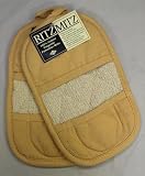 Ritz Mitz 2 100% Cotton Tope Fingertip Potholder Mitts
