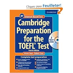 Cambridge Preparation for the TOEFL� Test Book with CD-ROM