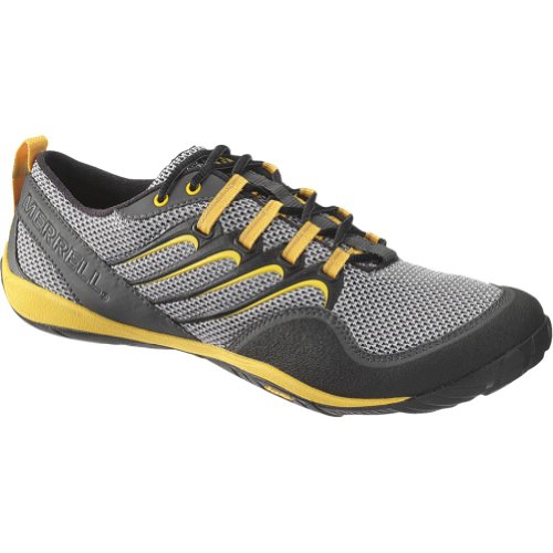 Merrell Men's Trail Glove Smoke/Adventure Yellow 10.5W