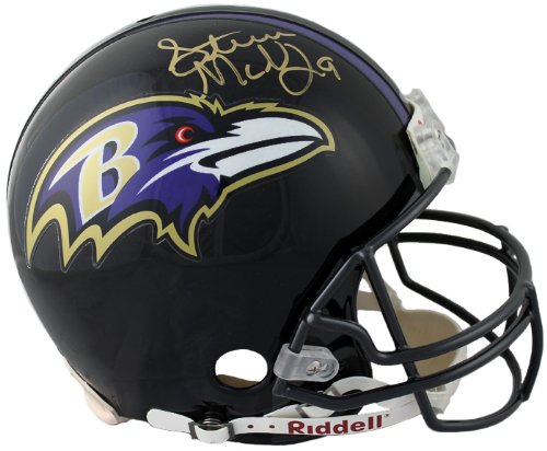 Steve McNair Signed Autographed Baltimore Ravens Authentic Full-Size Helmet