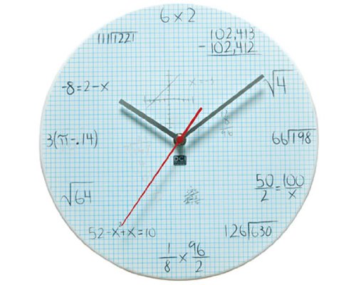 DCI Graph Paper Pop Wall Clock