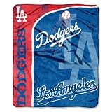 MLB Los Angeles Dodgers 50-Inch-by-60-Inch Micro Plush Raschel Throw "Jersey" Design