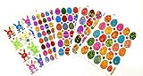 Fancy! Mix Easter Egg, Rabbit, Sparkle Sticker-5 Sheet