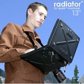 Radiator (TM) Wearable Ventilating Computer Case for 13" MacBook by Civilian Lab