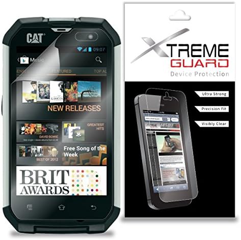 XtremeGuardTM Screen Protector for Caterpillar CAT B15Q (Ultra Clear)