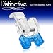 Distinctive Button Sewing Machine Presser Foot - Fits All Low Shank Snap-On Singer*, Brother, Babylock, Husqvarna Viking (Husky Series), Euro-Pro, Janome, Kenmore, White, Juki, Bernina (Bernette Series), New Home, Simplicity, Necchi, Elna and More!