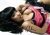 Nicki Minaj Signed Autographed Print Photo Poster