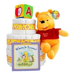 Winnie The Pooh 3-Tier Diaper Cake