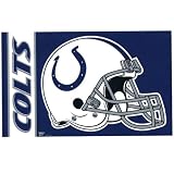 Indianapolis Colts - Helmet 3'X5' Flag NFL Pro Football