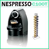 Nespresso Espresso Machine C100T Essenza Single-Serve with Capstore Vista 20 for Nespresso Capsules
