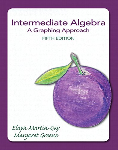 Intermediate Algebra: A Graphing Approach Plus NEW MyMathLab with Pearson eText -- Access Card Package (5th Edition), by Elayn El Martin-G