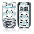 Heart & Heart Design Protective Skin Decal Sticker for Palm Treo 680 Cell Phone