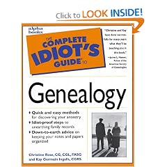Complete Idiot's Guide To Genealogy