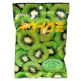 Kasugai Japanese Gummy Candy, Kiwi Flavor, 4.76-Ounce Bags (Pack of 12)