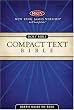 Compact Text Bible-NKJV (Bible Nkjv Burgundy Hardcover)