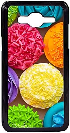 Exquisite Food Cupcake Pattern Hard Phone Case Cover Protector Gifts for Samsung Galaxy J7(2015 Version) Design By [Katherine Kibby]
