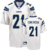 Reebok San Diego Chargers LaDainian Tomlinson Replica White Jersey