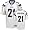 Men`s San Diego Chargers #21 LaDanian Tomlinson Road Replica Jersey - M