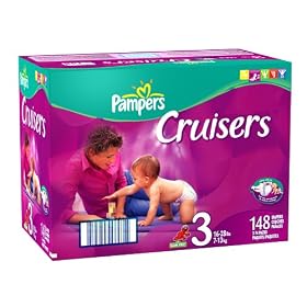 Pampers Cruisers Size 3 Economy Pack (148 Cruisers)
