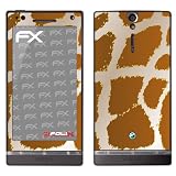 atFoliX Designfolie "John Giraffe" f�r Sony Xperia Svon "Designfolien@FoliX"