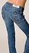 Taverniti So Janis Embossed Pocket in Sky